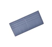 Lerpwige Luxury Textured PU Wallet with Zip Compartment and Dedicated Window Fashion Cash Organisers for Professionals Travel-friendly Pocket Wallet, Blue, Mass Beauty