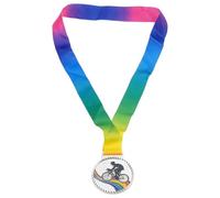 Lerpwige Metal Award Medals Amateur Sports Medals Winner with Ribbon for Children Teen Event Classroom School Sports Cycling