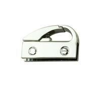 Lerpwige Metal Handbags Hardware Easy Installation Connection Accessories for Unique Bag Modifications and Craft Hobbies Bag Clasps and Clips, silver, Einheitsgröße