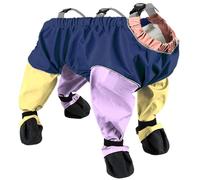 Lerpwige Multi-Purpose Braces for Pets with Non-Slip Foot Covers to Protect the Floor, Indoor, Dirt-Repellent, Outdoor Activities, Dog Trousers, Non-Slip Pet Outfit