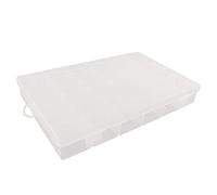 Lerpwige Multi Useful Transparent Plastic Storage Jewellery Box for Home Kitchen