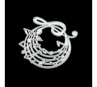 Lerpwige Music Score Die Schnitt Music Score Embossing Cutting Dies