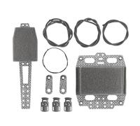 Lerpwige Night Device Battery Holder Bag with Elastic String Cord and Spring Cable Lock Hunting Overlayer Accessory