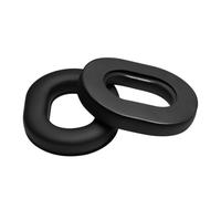 Lerpwige Over-Ear Aviation Ear Cushion Replacements for Clark | Black Foam Filled Pads for Routine Communication Gear Service