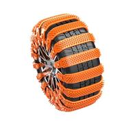 Lerpwige Pack of 10 Global TPU Snow Tire Fetters for Automobiles SUVs Trucks Crisis Against Slip Pull Ice Mud Winter Driving Thin SUV Snow Fetters