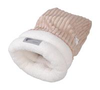Lerpwige Pet Bed Warm Blanket for Soft Thicken Lining Furry Bag Sleep Pocket Bed Comfortable Photo Props Cave for Indoor Cats Plush Warm