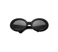 Lerpwige Pet Sunglasses Retro Dog Glasses Circular Lens Plastic Frame Sunglasses Cosplay Photo Prop for Cats and Small Dogs Small Pet Medium Size