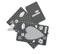 Lerpwige Photo Card Case with Pearl Chains Waterproof Photo Card Covers Sleeve Protective PVC Card Wallet, b
