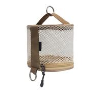 Lerpwige Portable Camping Toilet Paper Holder with Hanging Rings Portable Rolling Paper Storage Bag for Hiking Backs Outdoor Camping Fabric Cover