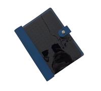 Lerpwige Portable Storage Book 8 Pages Travel Organizers for Travel Goods The texture of pins and badges Suitable for storing badges