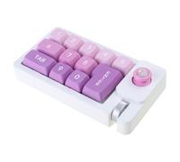 Lerpwige Professional Mechanical Gaming Keyboard with Joystick Control and Macro Adjustment, Adjustable Keyboards, 12 Keys, Comfortable Typing Experience