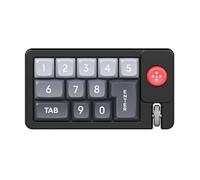 Lerpwige Professional Mechanical Gaming Keyboard with Joystick Control and Macro Adjustment, Adjustable Keyboards, 12 Keys, Comfortable Typing Experience