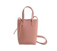 Lerpwige PU Leather Crossbody Bag For Women Solid Color Shoulder Bag Retro Handbag And Purse Top Handle Commuting Women Crossbody Retro Shoulder Pu Leather Handbag Fashion Commuting