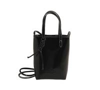 Lerpwige PU Leather Crossbody Bag For Women Solid Color Shoulder Bag Retro Handbag And Purse Top Handle Commuting Women Crossbody Retro Shoulder Pu Leather Handbag Fashion Commuting
