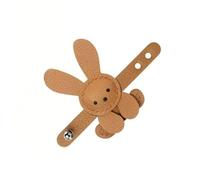 Lerpwige Purse Charms for Handbags Backpack Accessories Bunnies Shaped Keychain Keyring Leather Bag Charm Lovely Gift Bag Pendant