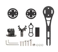 Lerpwige Roadbike Computer Holder Adjustable Front Bike Extension Bracket Light Stand Cycling Stops Speedometer Rack Weight Computer Mount Stand