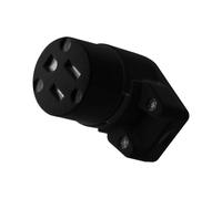 Lerpwige Rotatable AC110V Electrical Socket with Polarized Grounding for 5 15R Compatibility Electrical Connector Power Socket