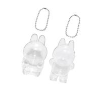 Lerpwige Scratch-resistant clear organisers for small collectibles, portable case retains the original condition of the show cases container