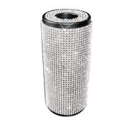 Lerpwige Shimmering Diamond Tissue Box for Car Fashion Paper Towel Holder Fabric Practice for Kitchens and Hotel Rooms