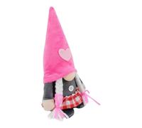 Lerpwige Soft Fabric Faceless Toy Decoration Plushie Toy Dwarf Figures Expressing Love 1pc