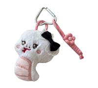 Lerpwige Soft Snake Key Chain Car Key Holder Backpack Charm Bag Pendant Plush Texture Purse Decoration Suitable for All Ages