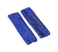 Lerpwige Sparkling Sevade Arm Sleeves for Carnival Parties and Stage Performances Elastic Sleeves for Glitter Arm Covers Various Sizes, royal blue, One Size