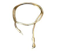 Lerpwige Stylish golden or silver tone snake necklace accessory offers a versatile option for fashion enthusiasts women fashion, one size, As described, As described