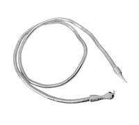 Lerpwige Stylish golden or silver tone snake necklace accessory offers a versatile option for fashion enthusiasts women fashion, one size, As described, As described