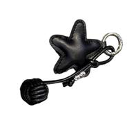 Lerpwige Unique Five Memories PU Leather Keychain Decoration Bag Magic Creative Couple Presentation