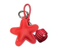 Lerpwige Unique Five Stored Star Key Rings PU Leather Key Bag Decoration Bag Magic Creative Couple Present