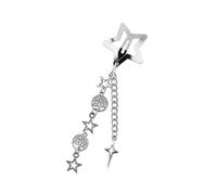 Lerpwige Unique star chain hair decoration craft made of robust alloy materials for girls and women who love a distinctive look