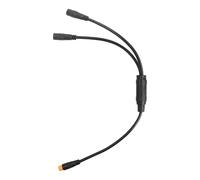 Lerpwige Universal Voltage Splitter Bike Switches Cable Constraint Protects Cables for Easy Installation Durable Insulation Wire