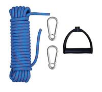 Lerpwige Wakeboard Tow Rope, Water Sports Lead, Nylon Tow Rope, Sledge Trolley, Pull Rope with Carabiner Buckles Easy to Use