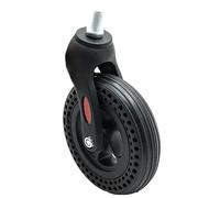 Lerpwige Wheelchair Caster Wheels with Front Fork Assembly, 2 inches, Anti-skid Tire Surface, 1 Count