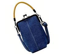 Lerpwige Women Everyday Bag Fashion Crossbody Bag Phone Denims Purse Stylish Messengers Retro Shoulder For Travel All-matching Crossbody For Women