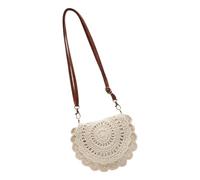 Lerpwige Women's Shoulder Bag Straw Handmade Straw Woven Cross Body Beach Handbag for Summer Bag, From