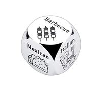 Lerpwige ZiNS Funny Food Selection Dices for Couples Birthday Party and Romantic Evening Food Decision Maker