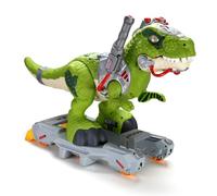 lerrbo Toddler Dinosaur Ride On with Lights | With Light, Music and Smoke, Foot-to-Floor Push, ABS Plastic, Indoor and Outdoor, for Ages 3Y+, Ideal Birthday Gift