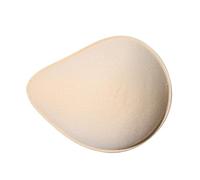 Lervanla Mastectomy Breast Forms,Foam Latex Spiral Breast Prosthesis for Mastectomy Bra Breathable Breast Insert Pads(1 Piece)