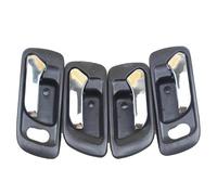 LERYYCX Replace Compatible with for Accord 1998 1999 2000 2001 2002 4Pcs Lot Chrome Black Car Auto Inner Interior Door Handle Car Interior Door Handles