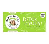 Les 2 Marmottes Detox et vous Infusion - The 30 Bags, 50 g