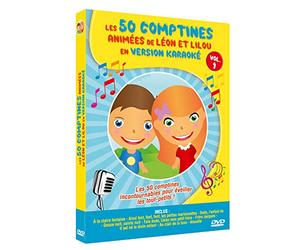 Les 50 Comptines animees de Leon et Lilou Karaoke-Vol 1