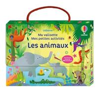 Les animaux - Ma valisette Mes petites activités - Dès 3 ans: Avec 3 livres et plus de 160 autocollants