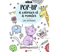 Les animaux: Pop-up à colorier et à monter