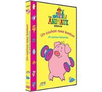 Les animaux rigolos : cochon rose bonbon
