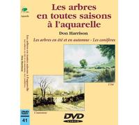 Les arbres en toutes saisons à l'aquarelle : Eté - Automne - Cours de peinture en DVD