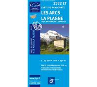 Les Arcs / La Plagne / PN de La Vanoise gps: IGN.3532ET by IGN Institut G??ographique National (2008-09-08)