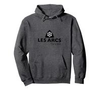 LES ARCS skitees ski and snowboard apparel Pullover Hoodie
