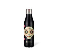 LES ARTISTES Paris A-4299 Bottle'Up, Thermos 500 ml, BPA-Free, Reusable, Keeps Hot 12 Hours and Cold 24 Hours, Stainless Steel, Sugar Skull Design