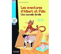 Les aventures d'Albert et Folio: Une nouvelle famille - Livre + online audio
